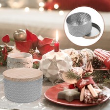  Metal Tin Cans Box with Lid