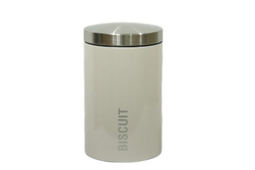 Biscuit barrel canisters tin - barrel,