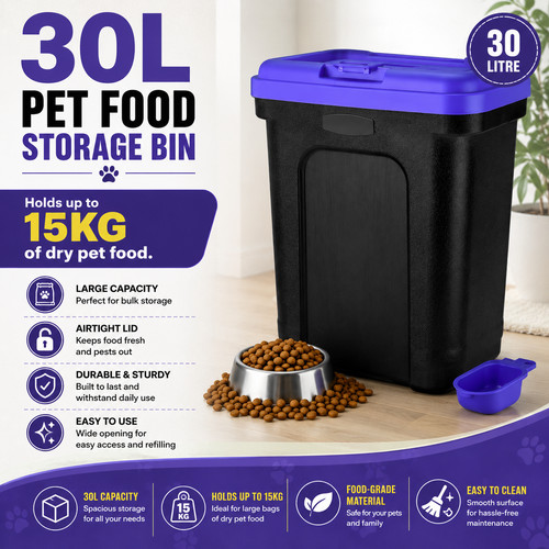 Large 15kg airtight - 15kg, food