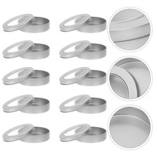  10 Pcs Biscuit Tin Airtight