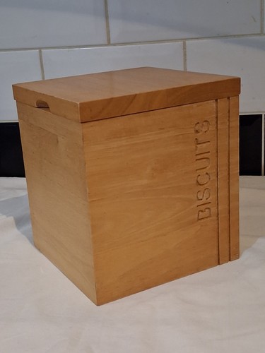 Wooden airtight biscuit - wooden,