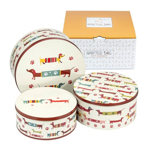 Cake storage tins - storage, set