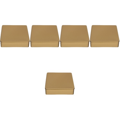 Pieces biscuit tin square - 5,