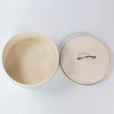 Snack Tin Canister Round