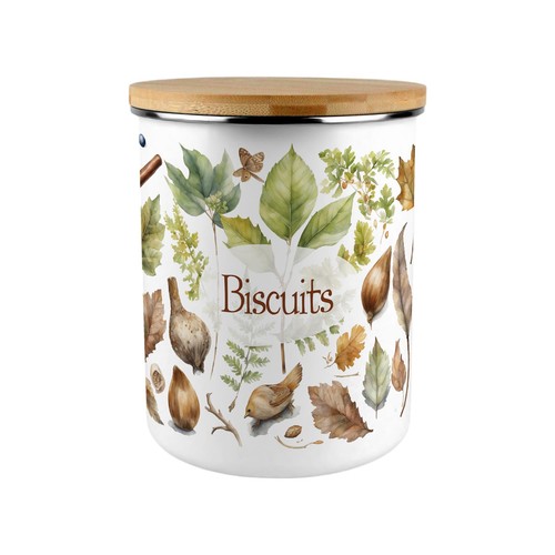 Woodlands biscuit storage tin - storage,